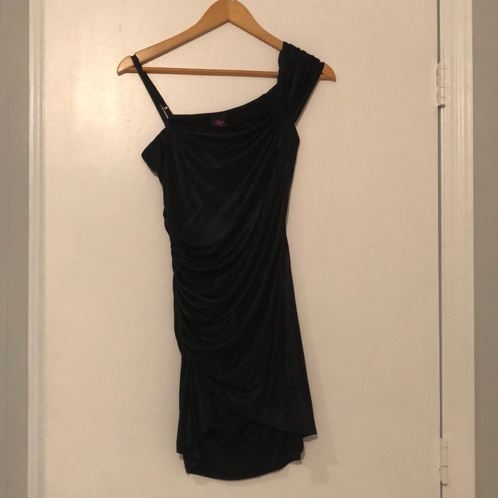 2b Bebe Foil Knit Mini Dress Size S
